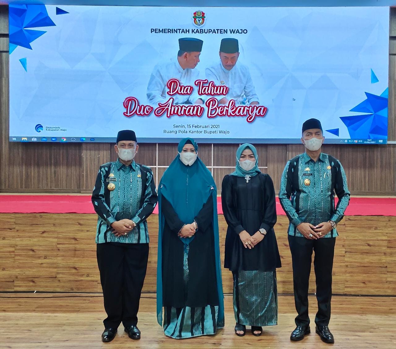 Duo Amran Gelar Refleksi Dua Tahun Pimpin Wajo