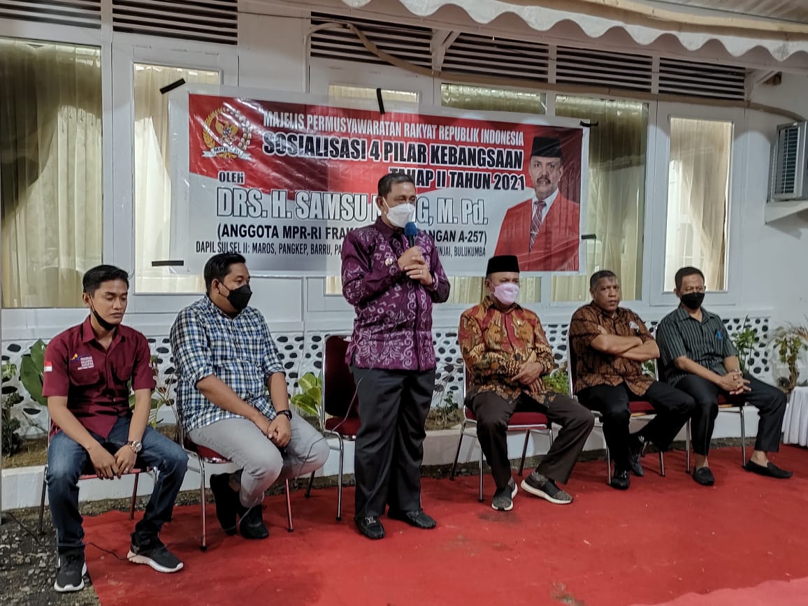 Samsu Niang Ulas Pancasila di Wajo