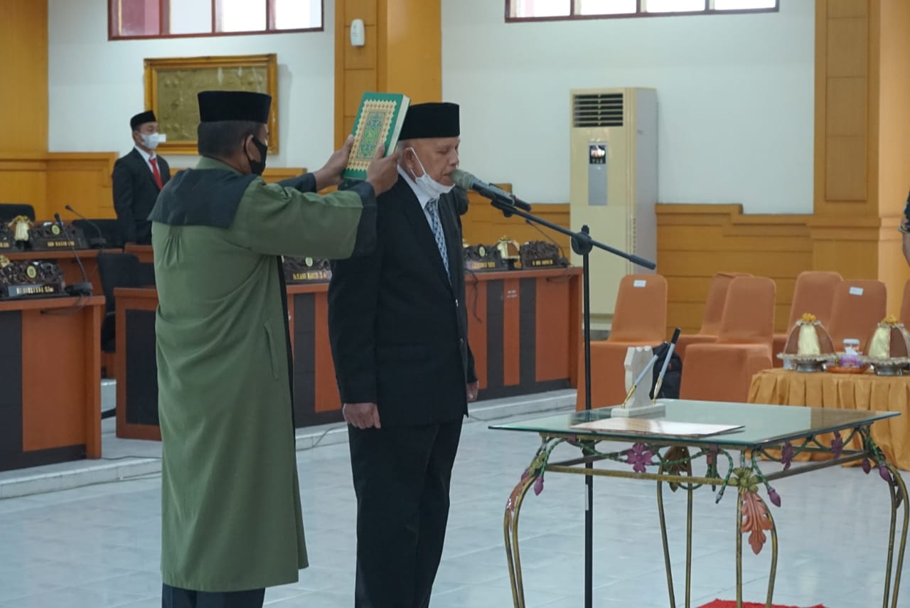 H Nur Ali Pengganti MYL  di DPRD Pangkep