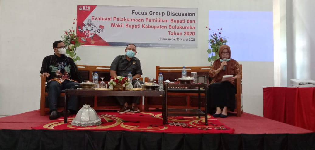 KPU Bulukumba Gelar FGD Evaluasi Pilbup