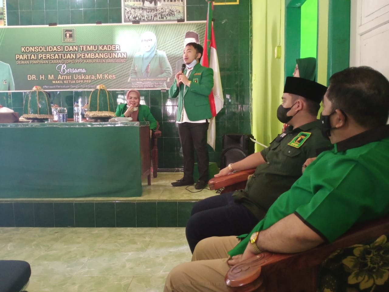 Imam Fauzan Silaturahmi Dengan kader PPP di Selatan
