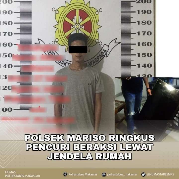 Curi Televisi di Kasuari, Diamankan  di Mappanyukki