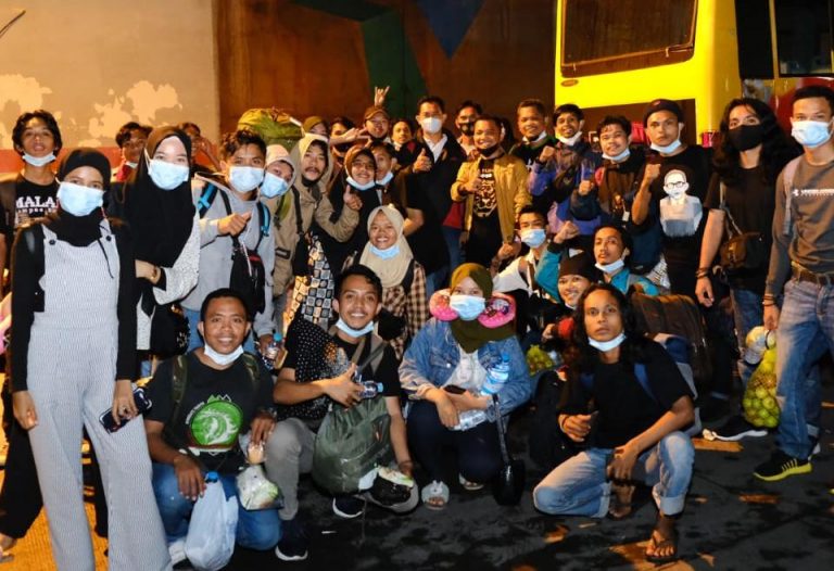 Kabag Humas Jemput Peserta Kongres HMI