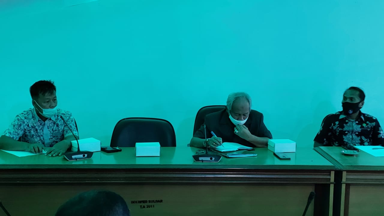 DPRD Sulbar Gelar Rapat Pansus Lanjutan Pembahasan Pengawasan Penggunaan Anggaran