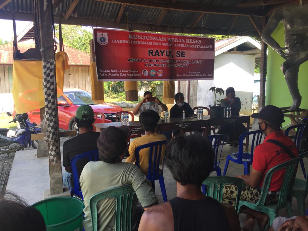 Warga Desa Kenanga Sambut Antusias Kegiatan Reses yang Dilakukan Rayu