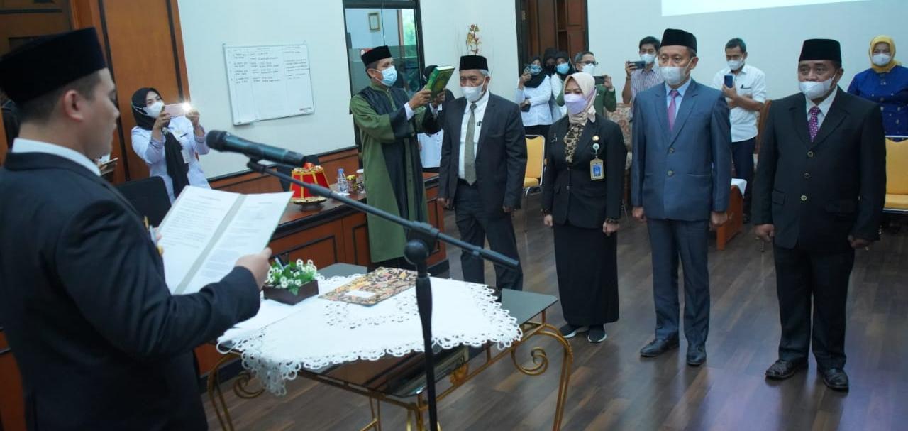 MYL Lantik Dirut PDAM dan Tiga Dewas