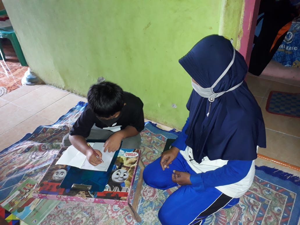 KKKS SD Tinggimoncong Pantau PJJ Masa Pandemi