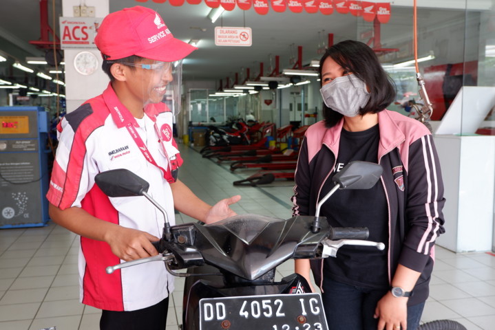 Servis di AHASS Gratis Vocer Rp20 Ribu