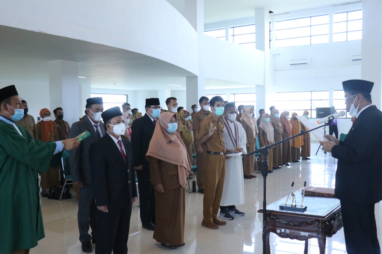 Suardi Lantik 98 Pejabat Fungsional