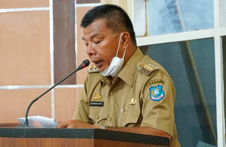 Andi Utta Pimpin Upacara HUT Pramuka