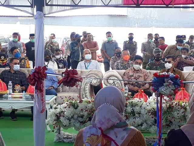Muhtar Resmikan SPBU Rahmat Anugerah