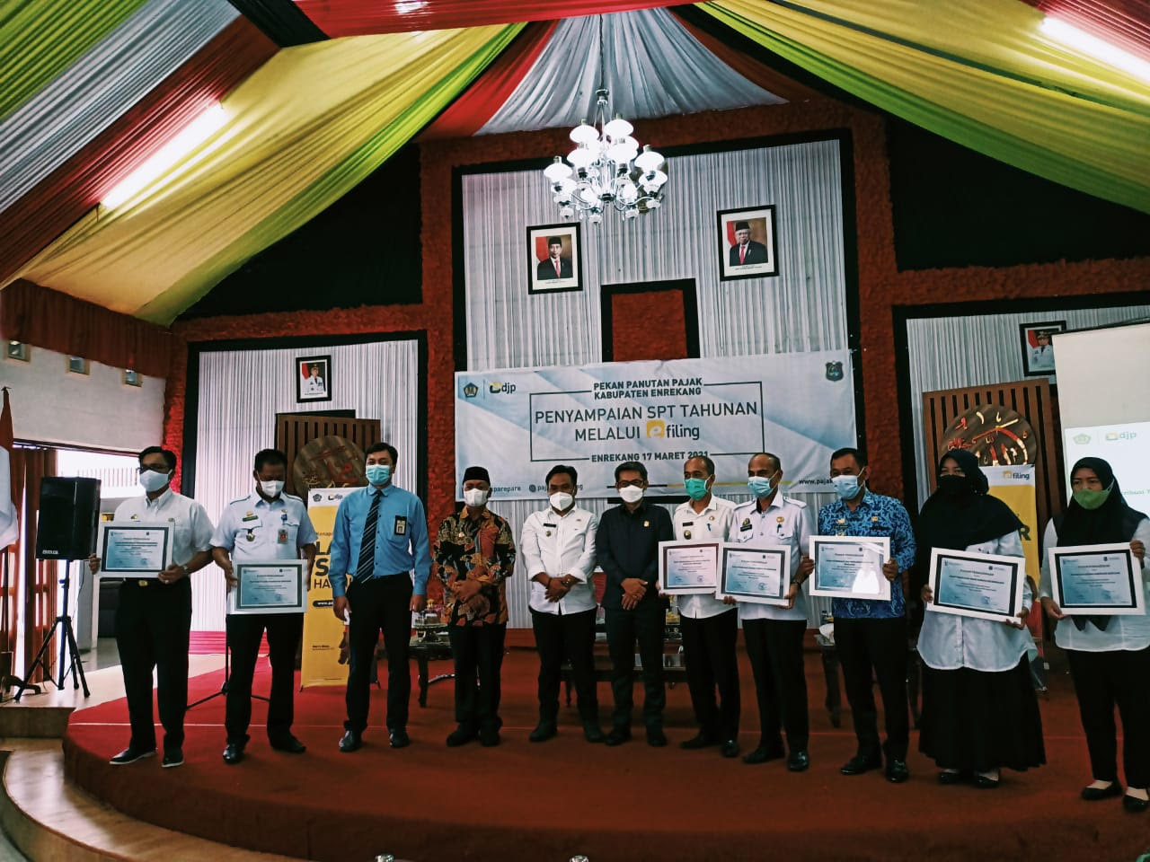 Delapan OPD Raih Penghargaan Pelaporan SPT