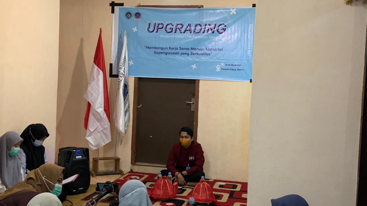 LPM Penalaran UNM Gelar Upgrading Pengurus Harian