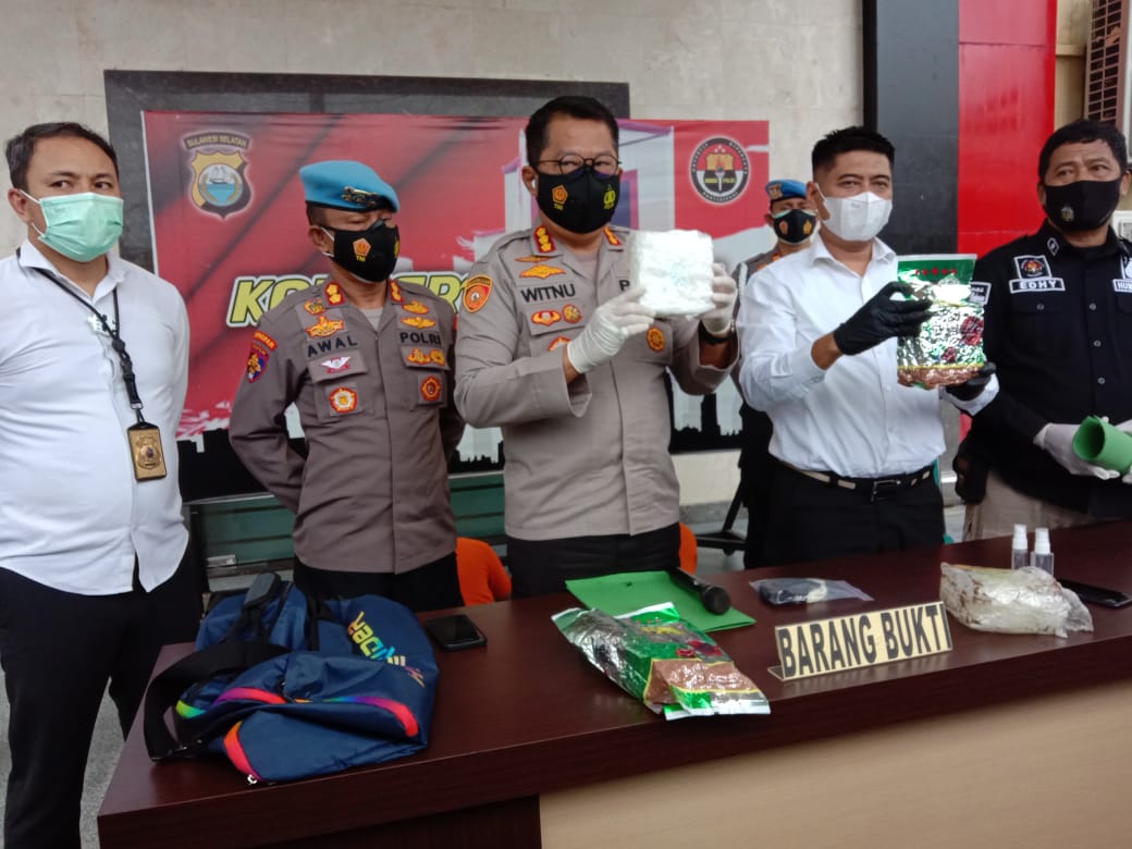 Pengedar Ditembak Usai  Ambil 2 Kg Sabu di Hotel