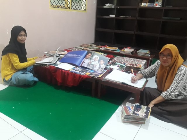 Perpustakaan SDN Borong  Target Raih Akreditasi A