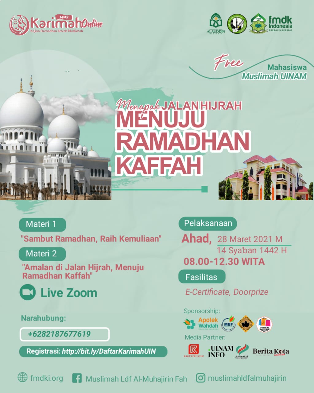 Besok, LDF Al-Muhajirin UIN Alauddin Makassar Gelar KARIMAH