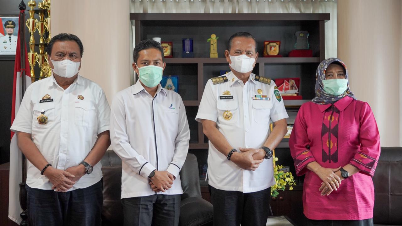 Kepala Loka POM Palopo Audiensi Bupati Luwu