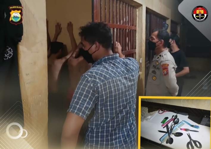 Petugas Temukan Benda Berbahaya