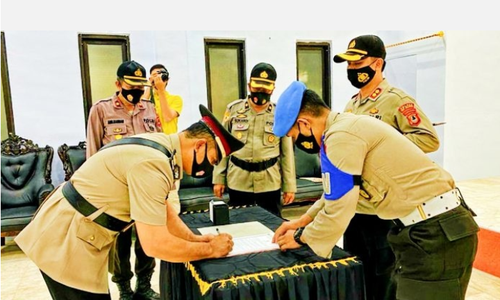 Kapolres Lantik Kapolsek Takabonerate
