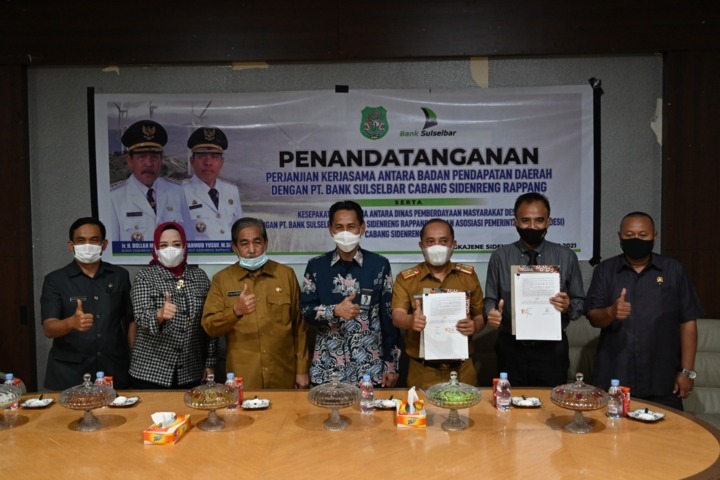 Pemkab-Bank Sulselbar Jalin Kerja Sama