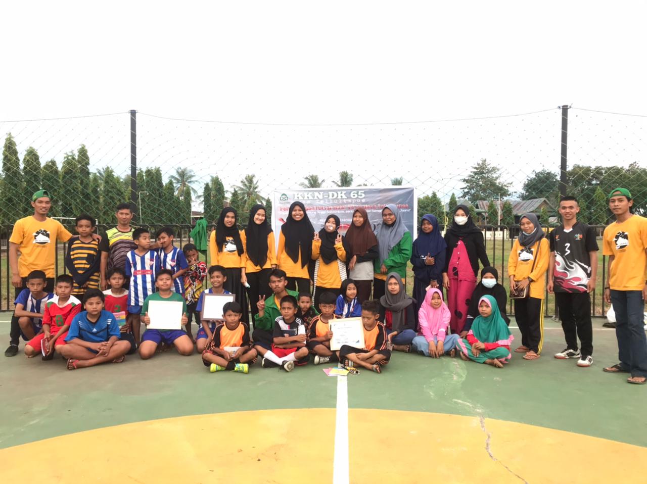 Mahasiswa KKN Gelar Pertandingan Futsal