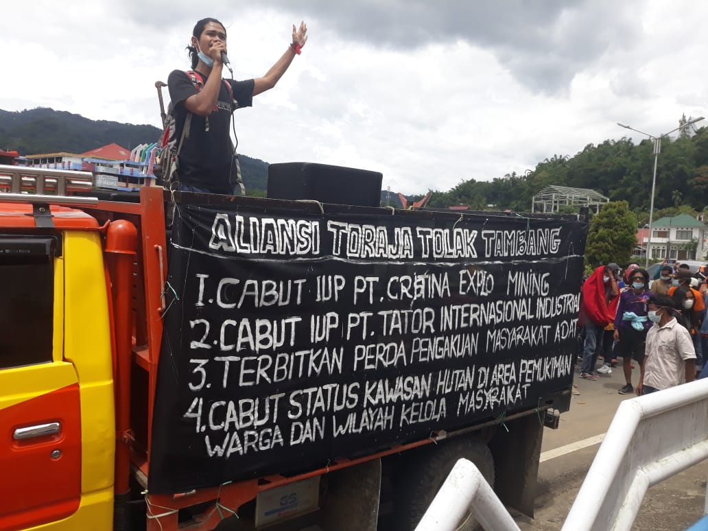 AT3 Geruduk DPRD Minta Tambang Ditutup