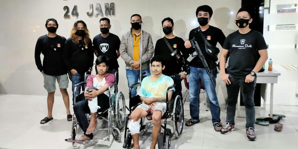 Ancam Pemilik Ruko Pakai Pisau, Ditembak