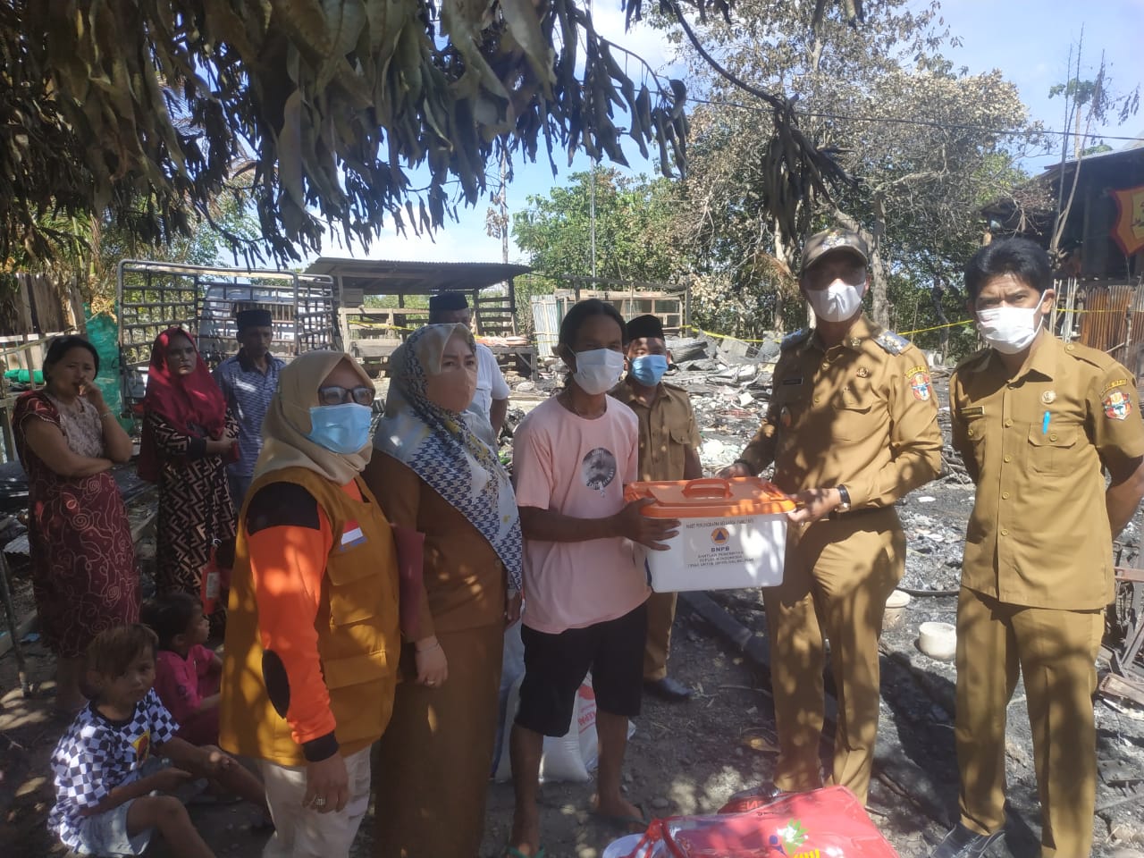 Pemkab Salurkan Bantuan Korban Bencana