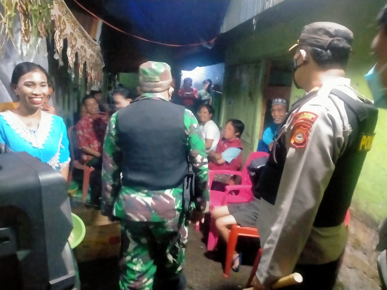 Cegah Aksi Tawuran dibulan Ramadhan, Polres Pelabuhan Makassar bersama TNI Gelar Patroli Gabungan