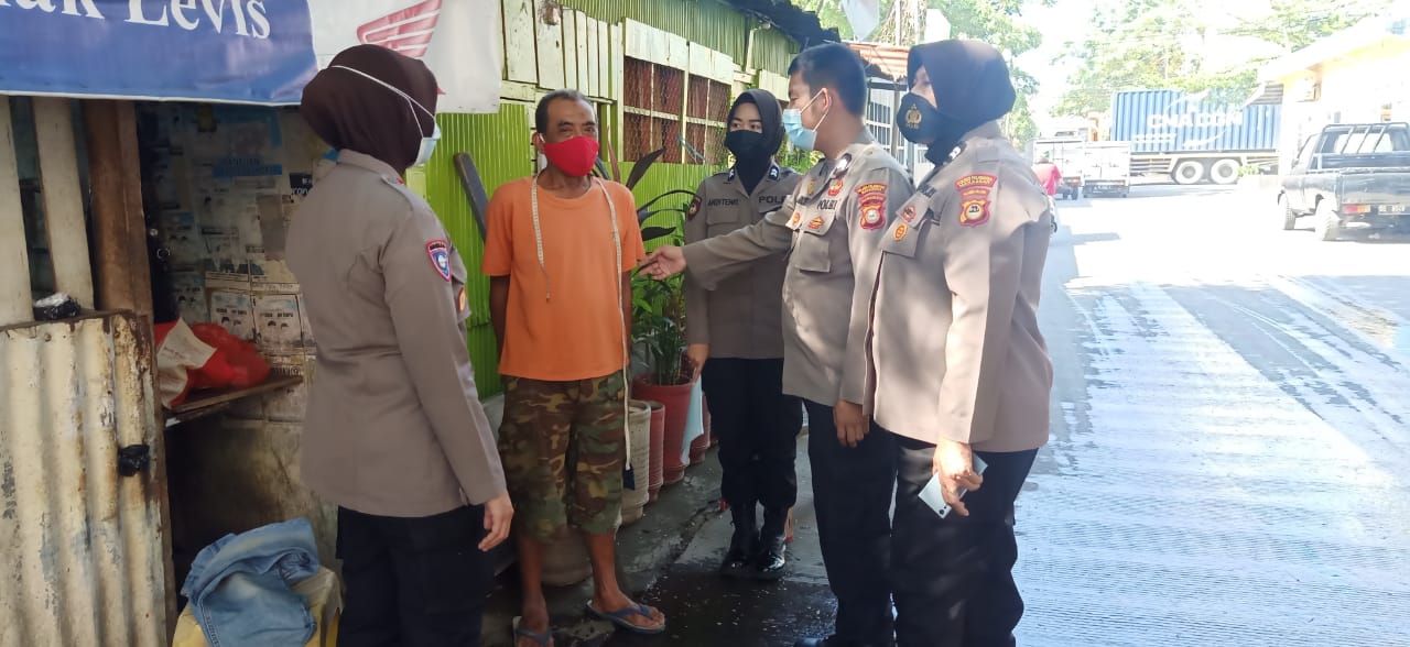 Satbinmas Polres Pelabuhan Makassar Imbau Protokol Kesehatan