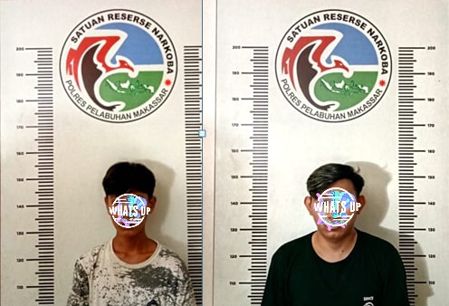 Satnarkoba Polres Pelabuhan Makassar kembali Ciduk Dua Pelaku Narkoba