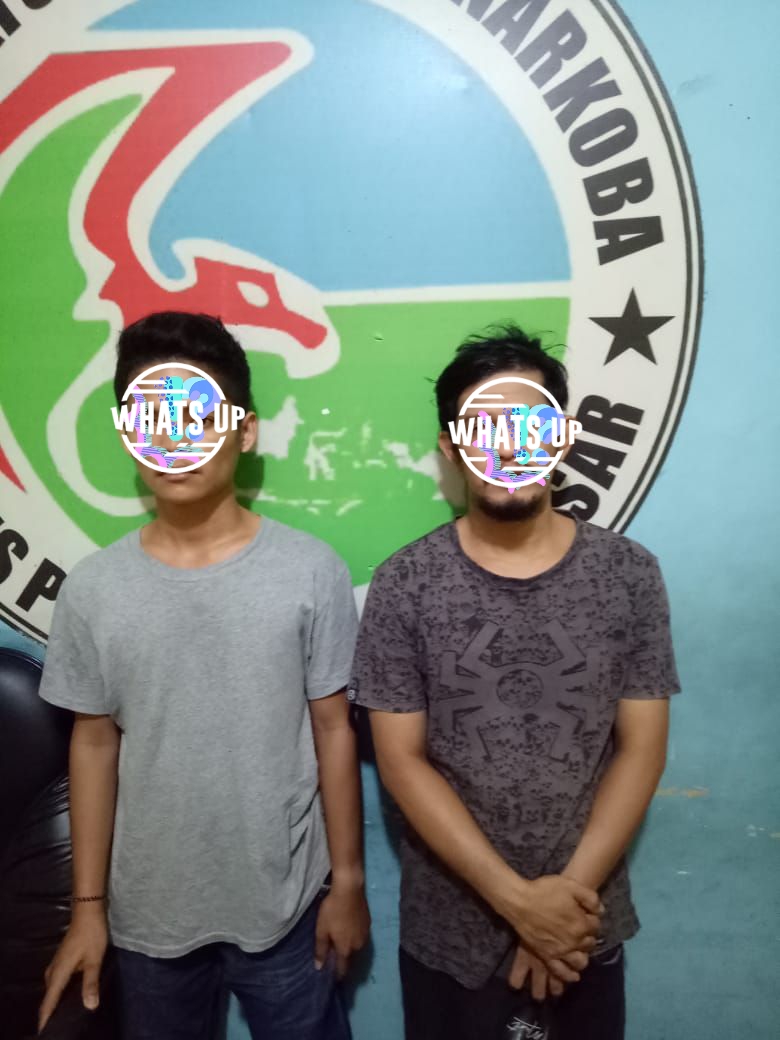 Dua Pelaku Narkoba Diciduk Polres Pelabuhan Makassar di Abdesir