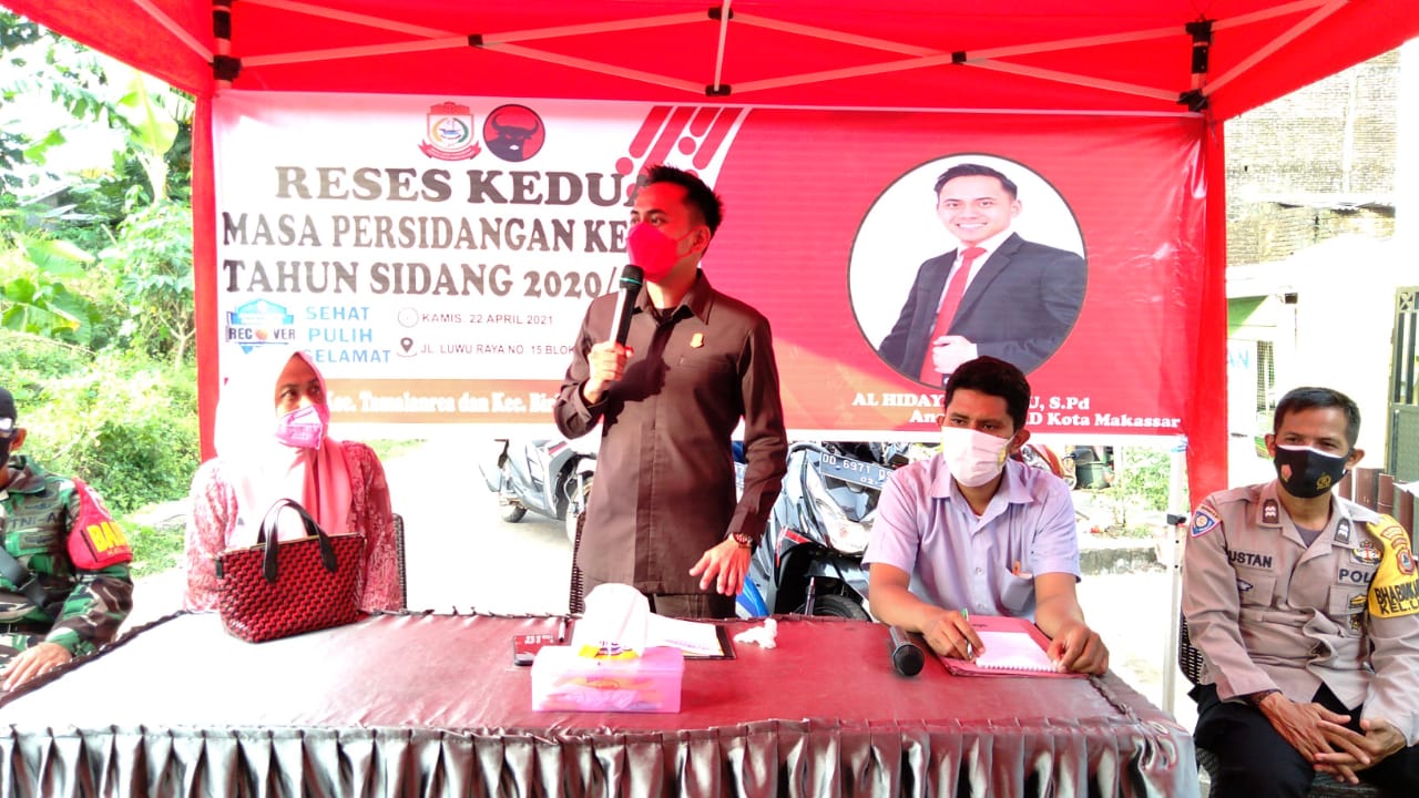 Al Hidayat Siap Perjuangkan Aspirasi Warga Sudiang dan Pai
