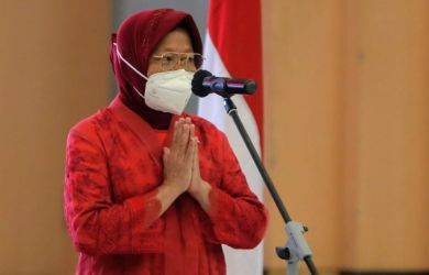 Korban Bencana Terima Bantuan Mensos
