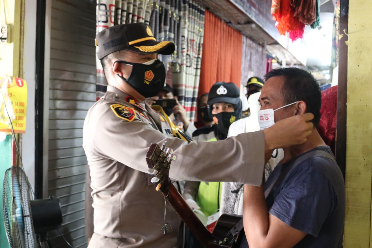AKBP Kadarislam: Meski Sudah Vaksin Covid -19, Tetap ki Pakai Masker’ ta
