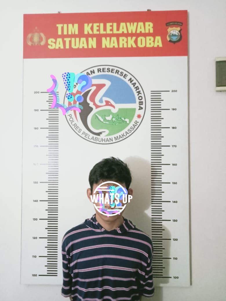 Satnarkoba Polres Pelabuhan Makassar Amankan Pengguna Narkoba di Warnet