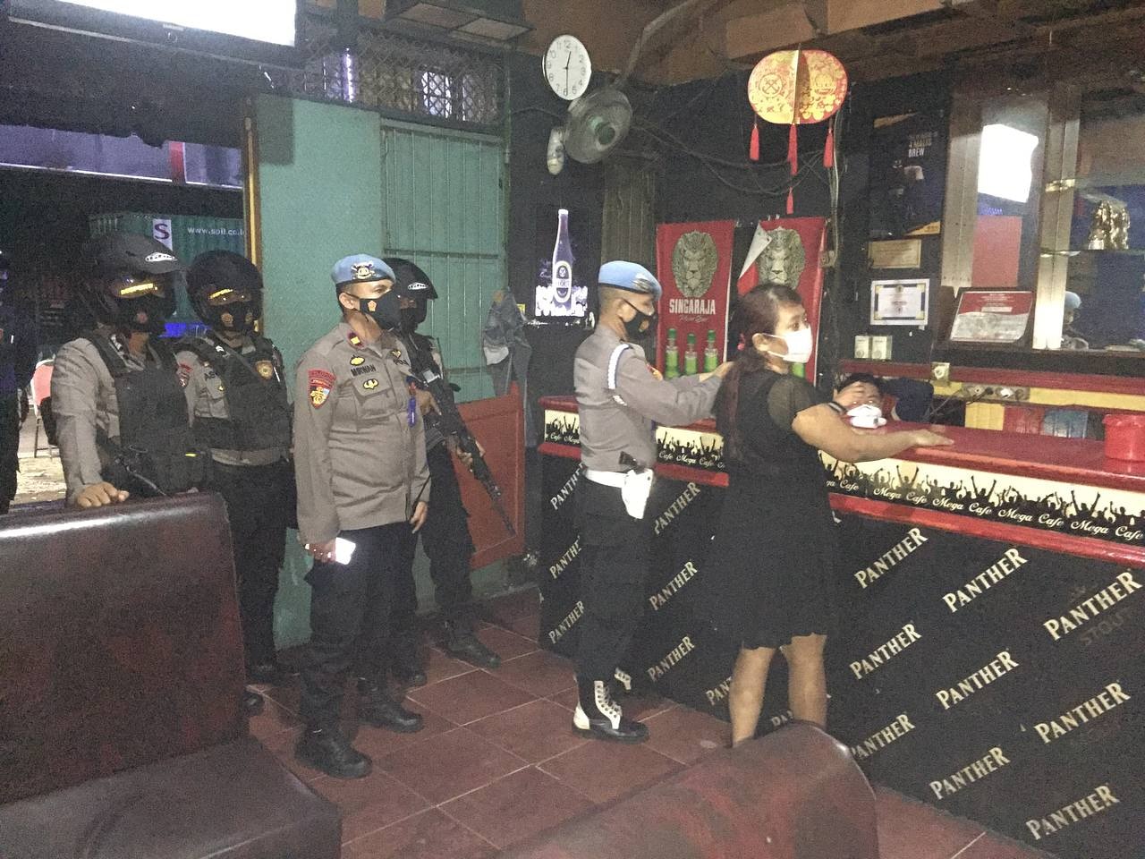 Propam Polres Pelabuhan Makassar Gelar Razia di THM, Hotel dan Wisma