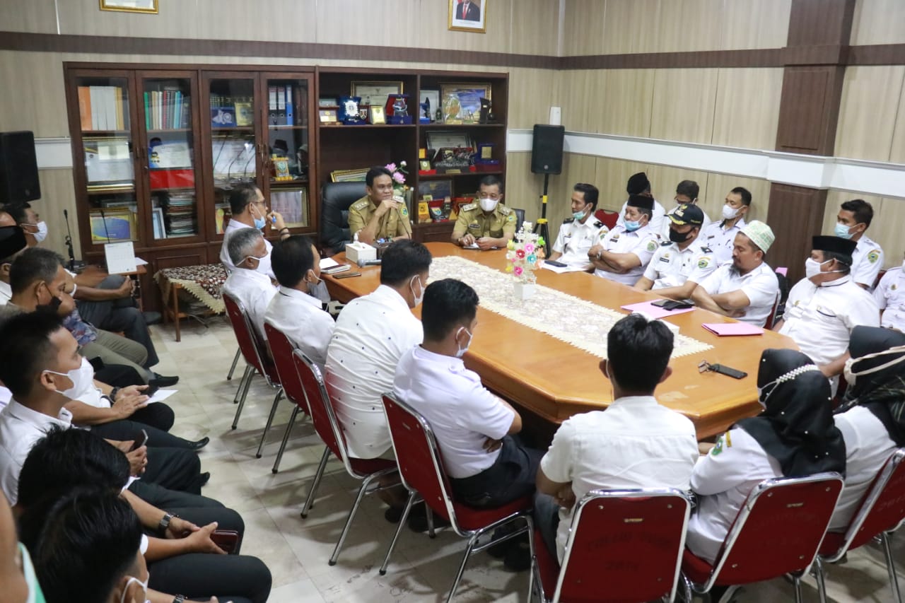Suardi Kumpulkan Kades Bahas Prokes