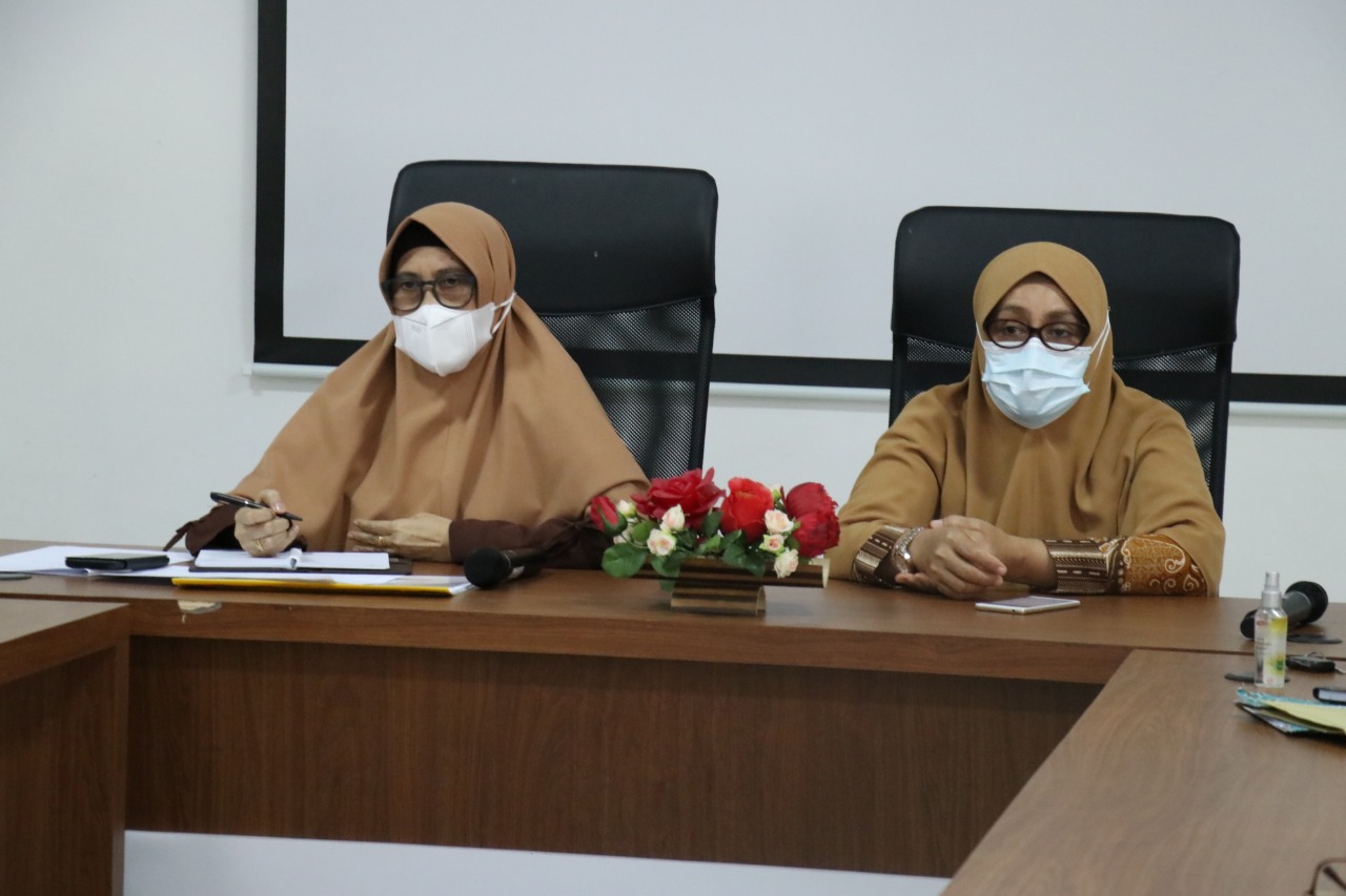 Ketua TP PKK-DWP Silaturahmi Secara Online