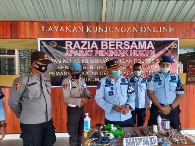 Sidak Rutan, 15 Benda Tajam Disita