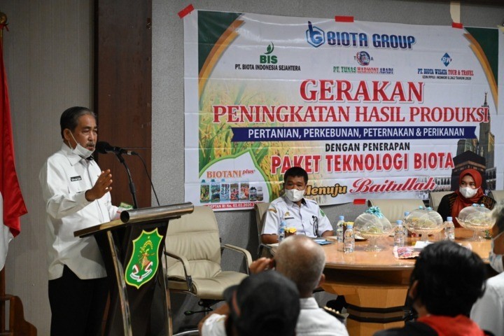 Dinas Pertanian Sosialisasi Teknologi Biotani