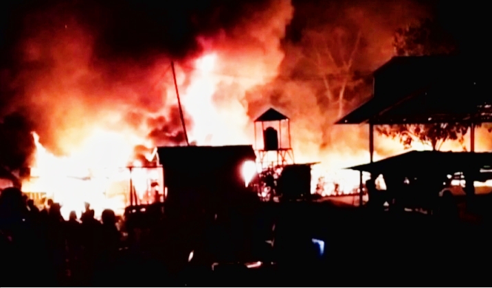 Kebakaran Hanguskan Sembilan Rumah