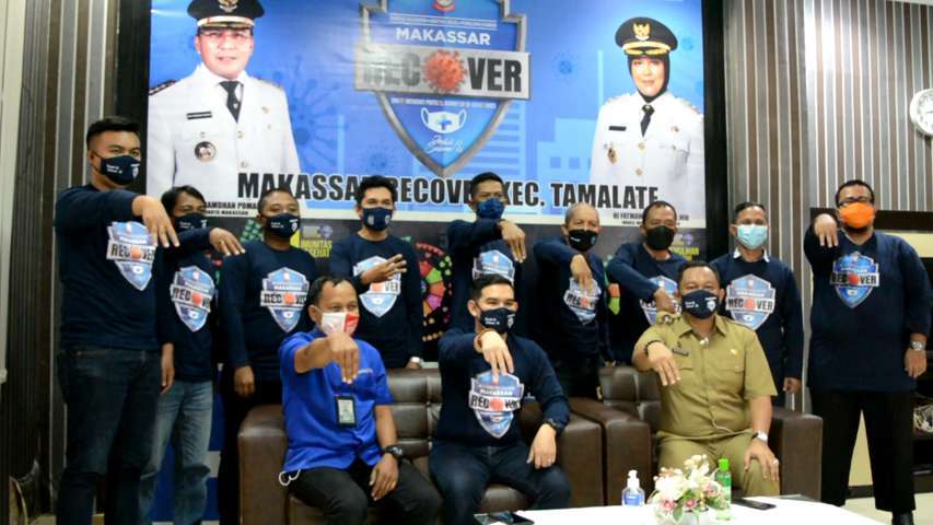 Master Covid Tamalate Optimistis  Sukseskan Makassar Recover