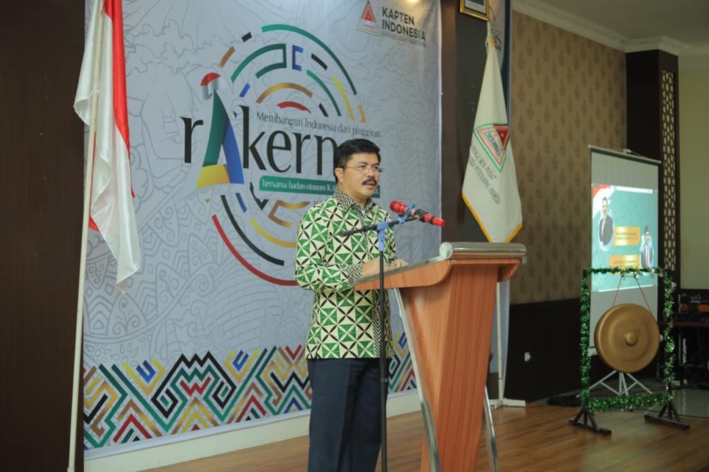 HM Aras Buka Rakernas Bersama KAPTEN