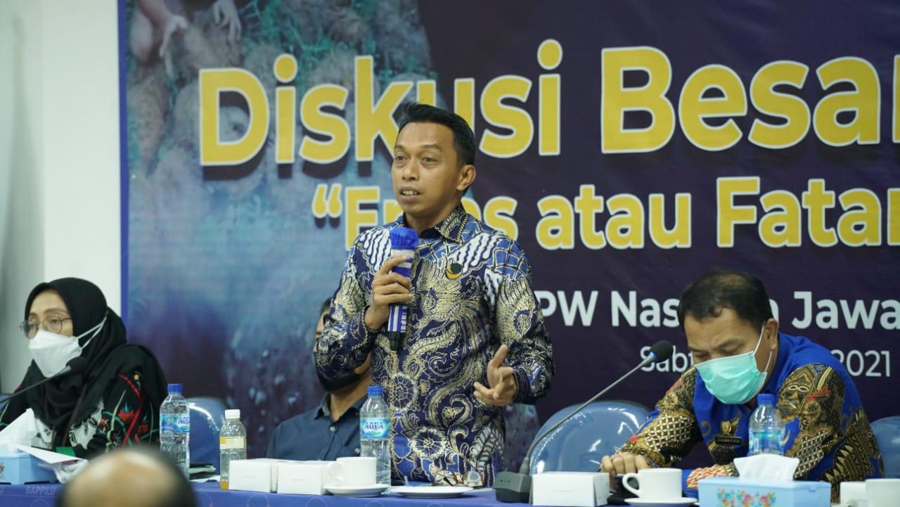 Syaharuddin Alrif Bicara Potensi Porang di Surabaya