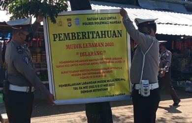 Pelarangan Mudik Massif Disosialisasikan