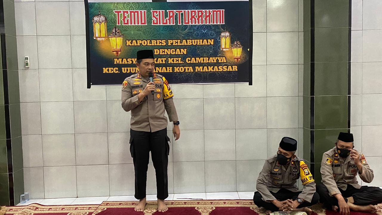 Temu Silaturahmi, AKBP Kadarislam: Tetap Patuhi Prokes dan Jangan ki Mudik