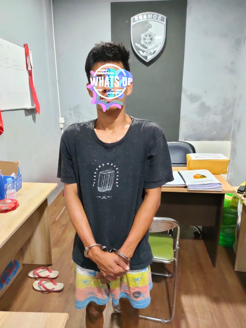 Satreskrim Polres Pelabuhan Makassar Bekuk DPO Pelaku Jambret