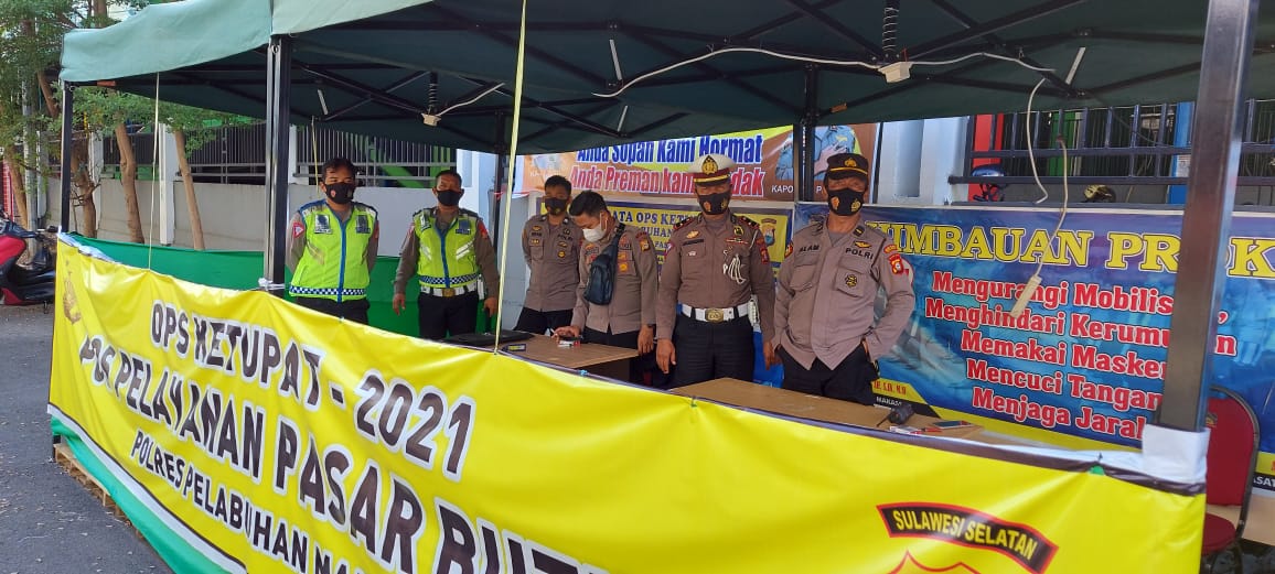 Operasi Ketupat digantikan KRYD, Polres Pelabuhan Makassar Lakukan Swab Antigen kepada Pemudik