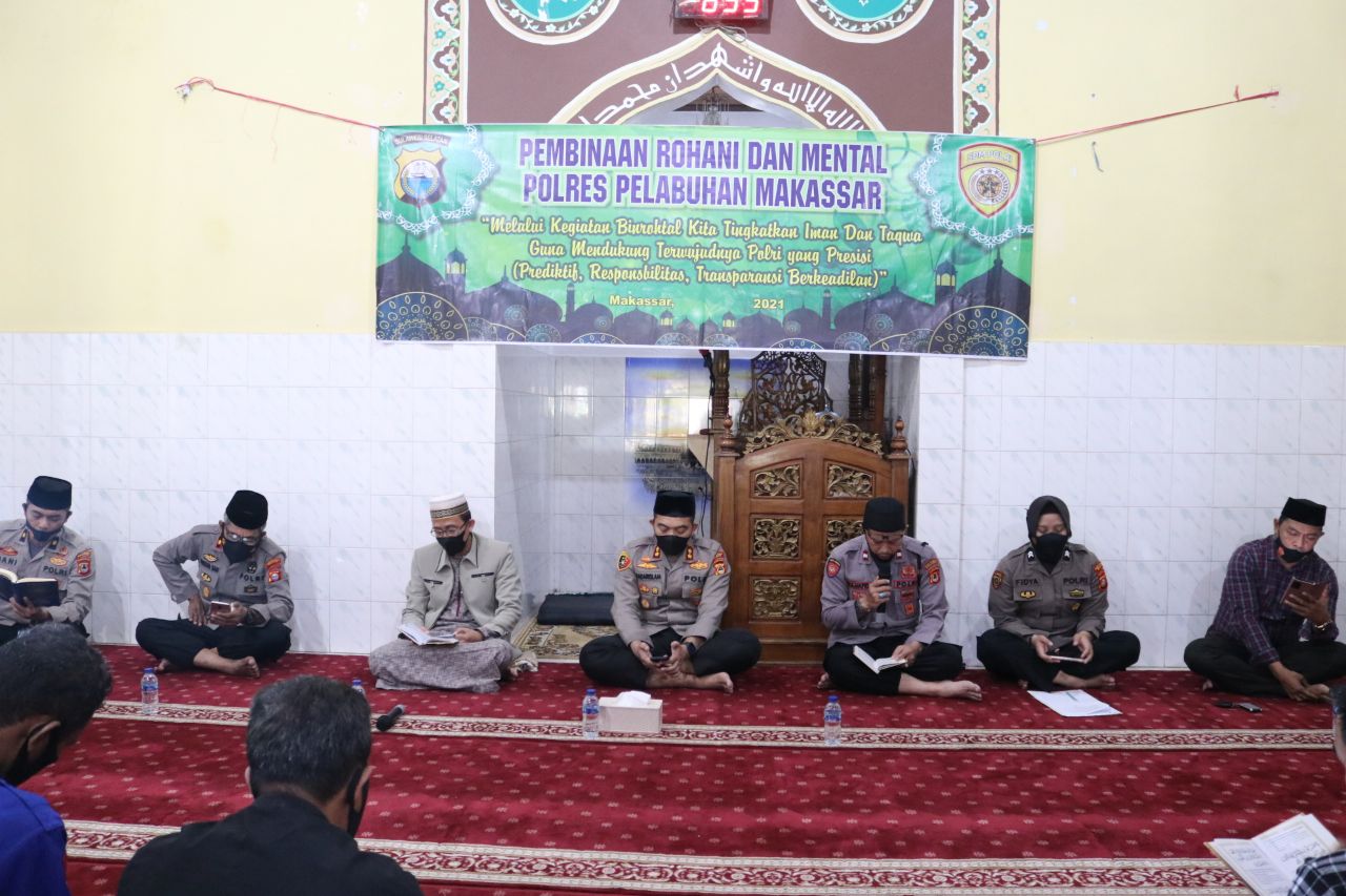 Program Binrohtal, Bentuk Karakter Anggota Polres Pelabuhan Makassar Menjadi Humanis dan Presisi